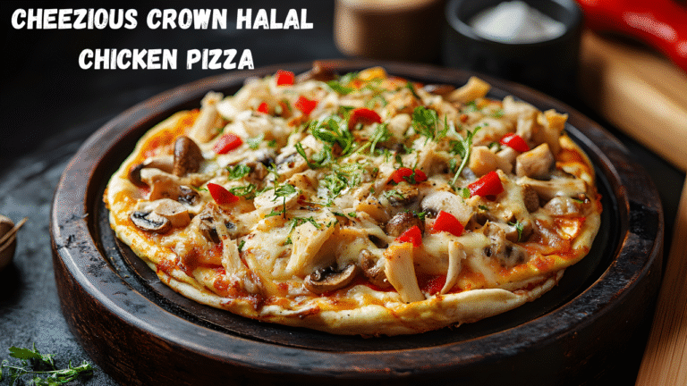 Cheezious Crown Halal Chicken Pizza