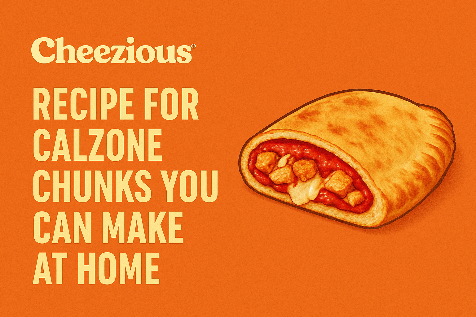 Cheezious-Style Calzone Chunks Recipe You Can Make at Home